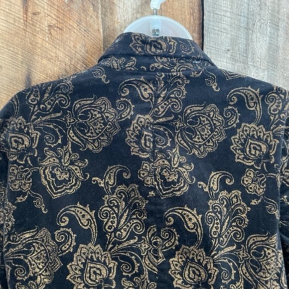 Lauren Ralph Lauren NWOT Velvet Tapestry Blazer - Size 10 - Never Worn - Picture 8 of 12